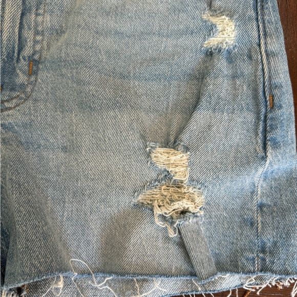 Madewell Distressed The Perfect Jean Shorts - Picture 6 of 6